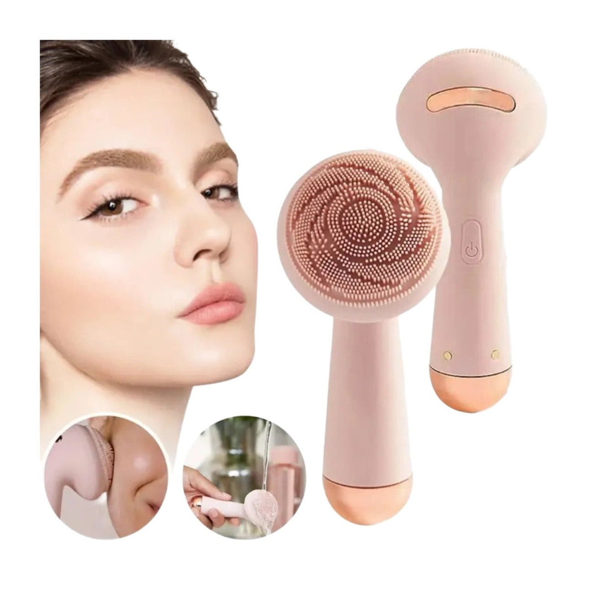 Cepillo Facial Sónico 3 en 1 | Limpieza Profunda + Masaje Antiedad