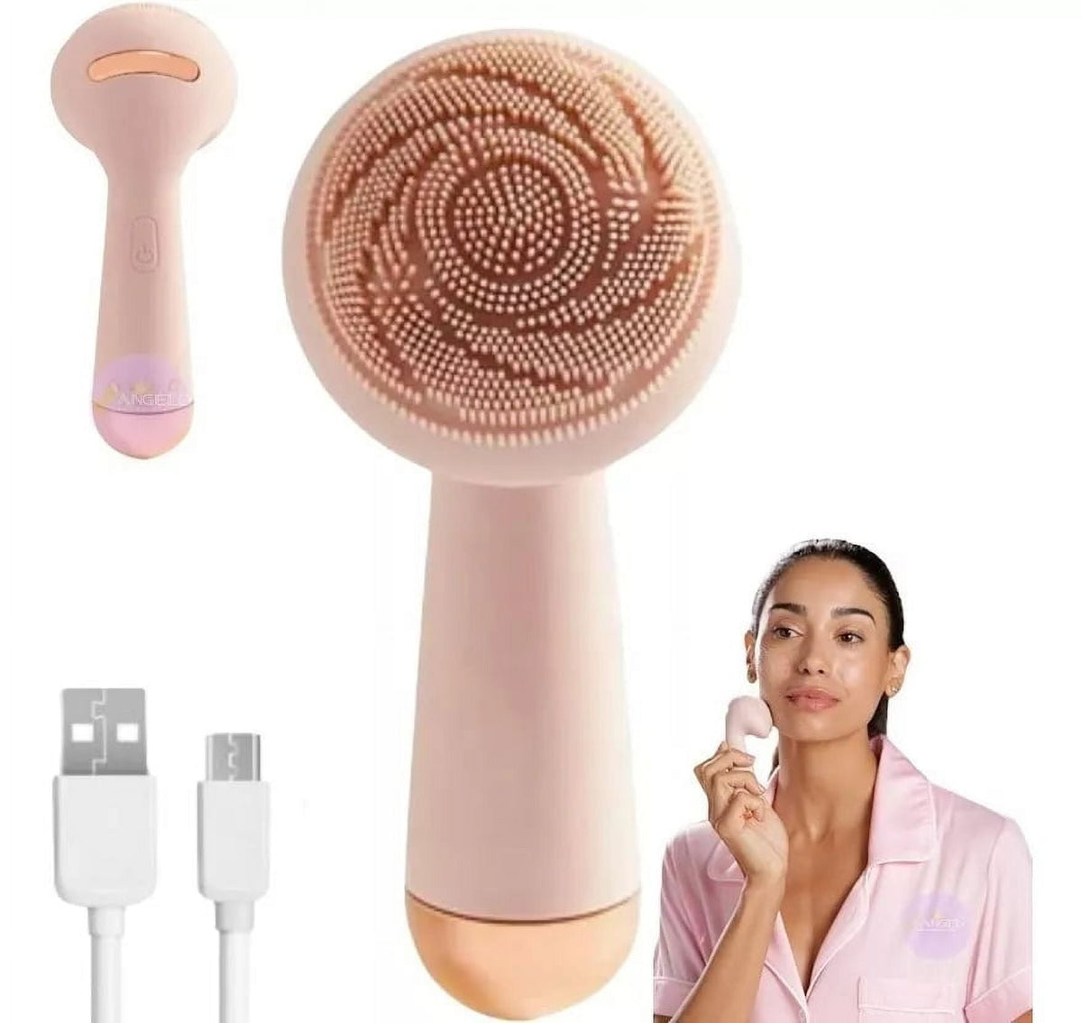 Cepillo Facial Sónico 3 en 1 | Limpieza Profunda + Masaje Antiedad detalle